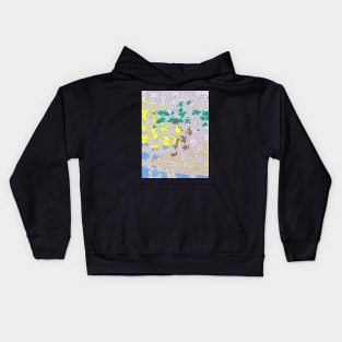 Puzzle Piece Tropical Themed Maze & Labyrinth Kids Hoodie